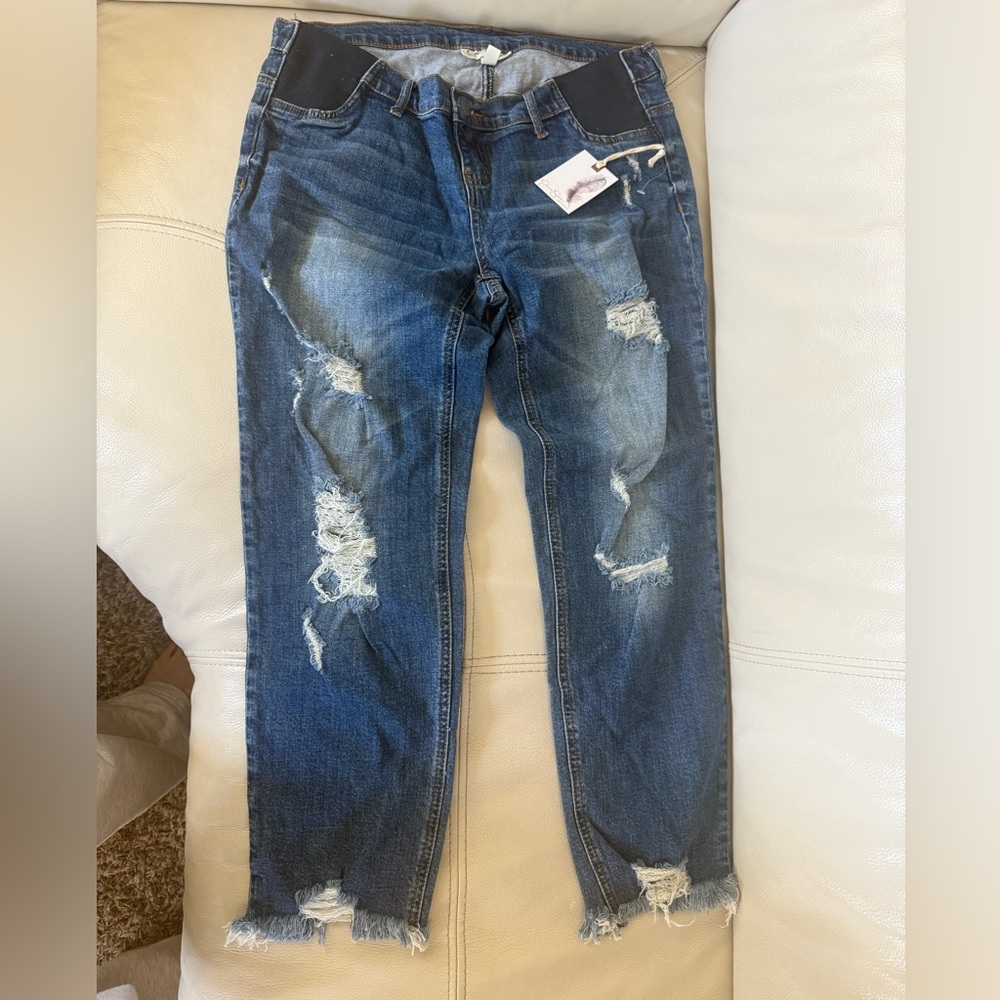 Jessica Simpson Classic Maternity Blue Denim